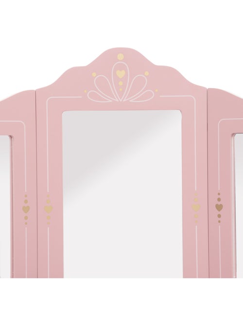 Coiffeuse et tabouret enfant sissi - Kiabi