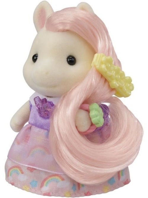 Coiffeuse fille poney - sylvanian families - joy aux cheveux roses - accessoires de coiffure inclus - Kiabi Coiffeuse fille poney - sylvanian families - joy aux cheveux roses - accessoires de coiffure inclus - Kiabi