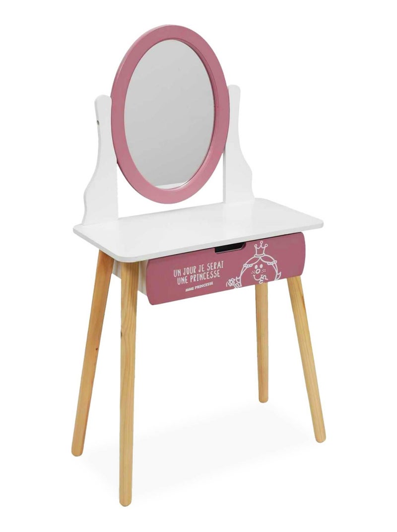 Coiffeuse pour enfant collection Monsieur/Madame, Madame Princesse  Anne Rose - Kiabi