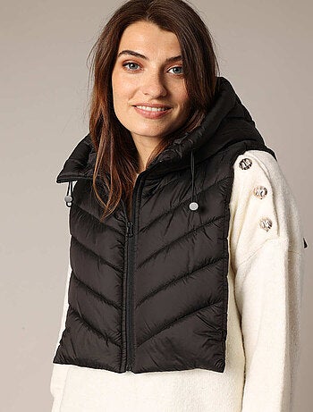 Col capuche matelassé zippé amovible
'Deeluxe'