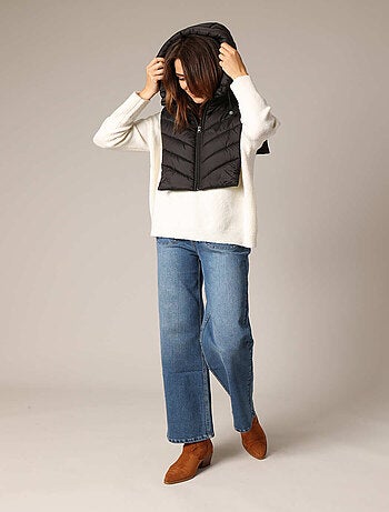 Col capuche matelassé zippé amovible
'Deeluxe'