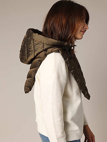 Col capuche matelassé zippé amovible
'Deeluxe'