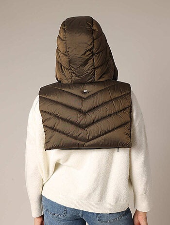 Col capuche matelassé zippé amovible
'Deeluxe'