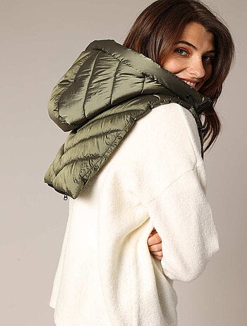 Col capuche matelassé zippé amovible
'Deeluxe'