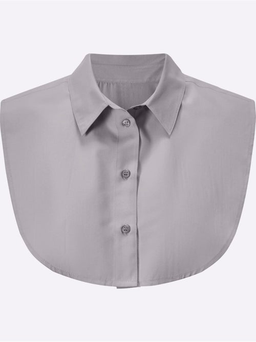 Col de chemisier avec patte de boutonnage pour un look soigné - Taille standard - Moda Vilona - Kiabi