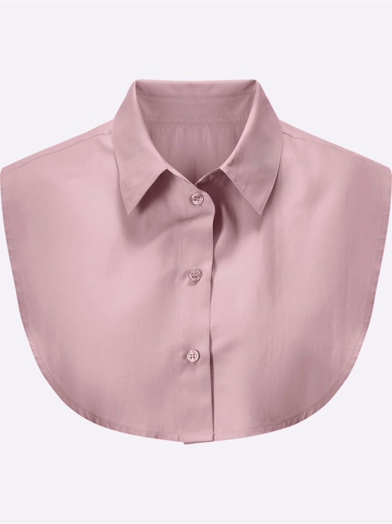 Col De Chemisier Pour Un Aspect Soigné - Taille Standard - Moda Vilona Rose - Kiabi