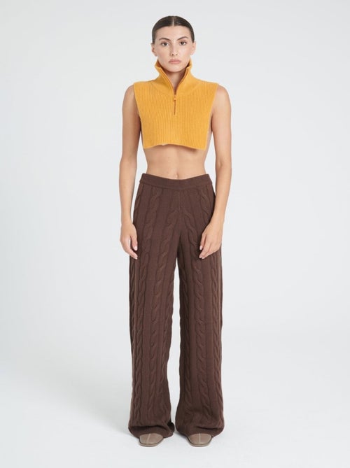 Col montant zippé femme 100% cachemire 4 fils - ZAYA 1 - Kiabi