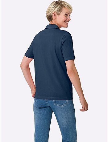 Col Polo Avec Encolure En V - Taille Standard - Moda Vilona