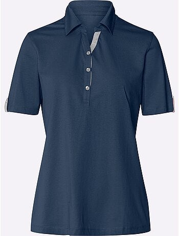 Col Polo Avec Encolure En V - Taille Standard - Moda Vilona