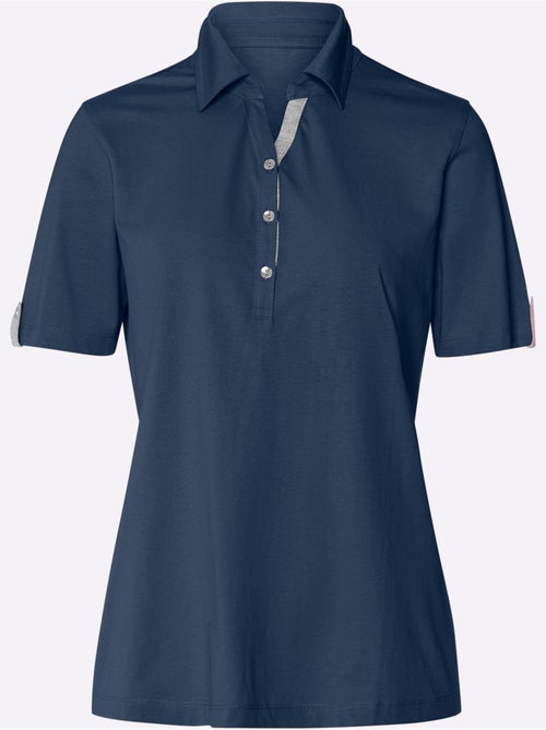 Col Polo Avec Encolure En V - Taille Standard - Moda Vilona - Kiabi