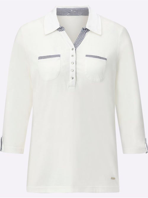 Col Polo Avec Encolure En V - Taille Standard - Witt - Kiabi