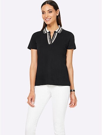 Col Polo Contrasté - Taille Standard - Helline