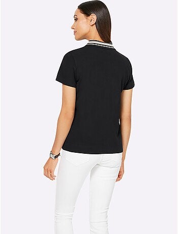Col Polo Contrasté - Taille Standard - Helline