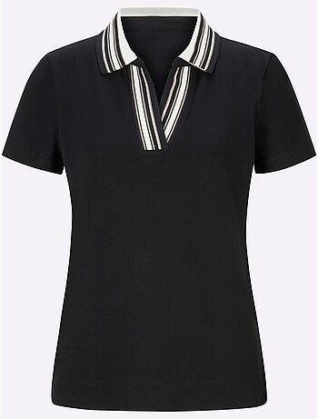 Col Polo Contrasté - Taille Standard - Helline