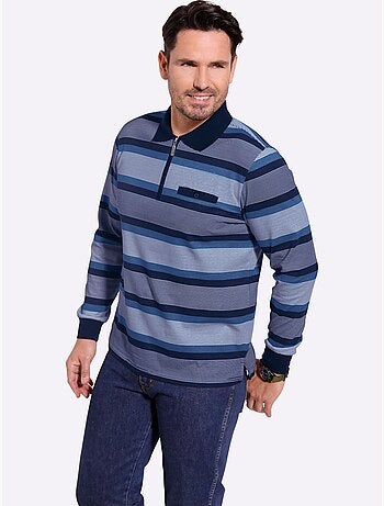Col polo côtelé - taille standard - moda vilona