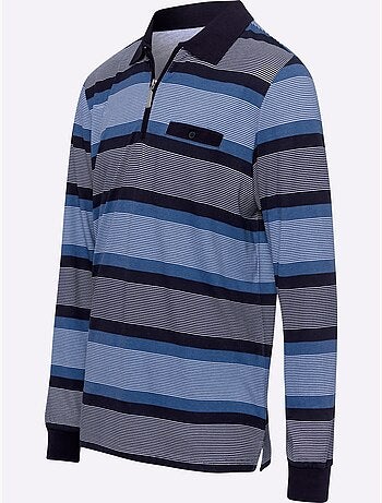 Col polo côtelé - taille standard - moda vilona