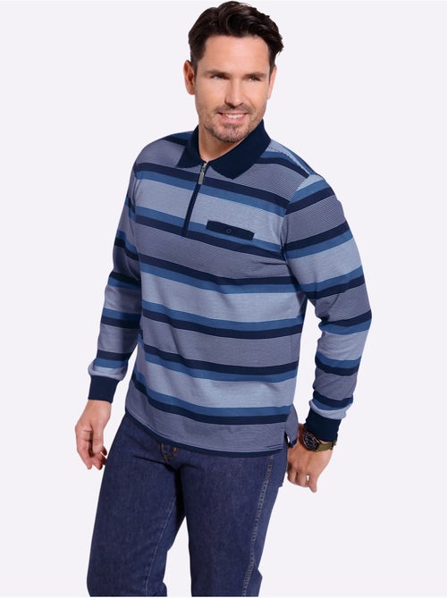 Col polo côtelé - taille standard - moda vilona - Kiabi