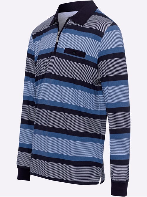 Col polo côtelé - taille standard - moda vilona - Kiabi