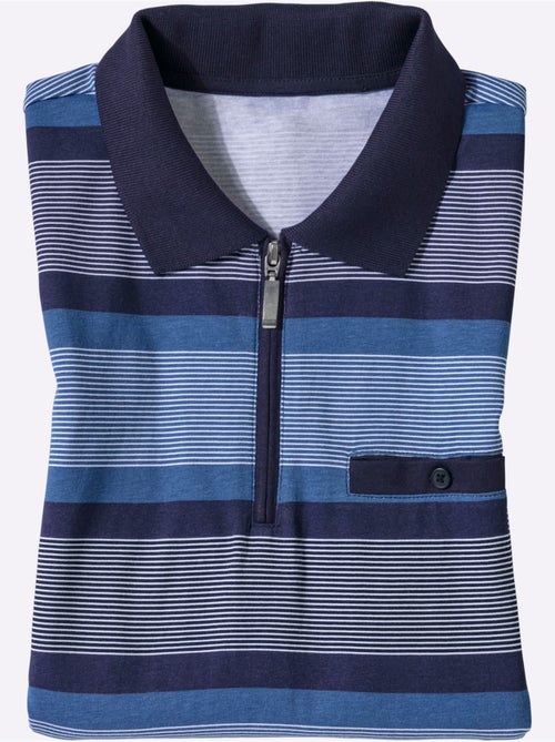 Col polo côtelé - taille standard - moda vilona - Kiabi