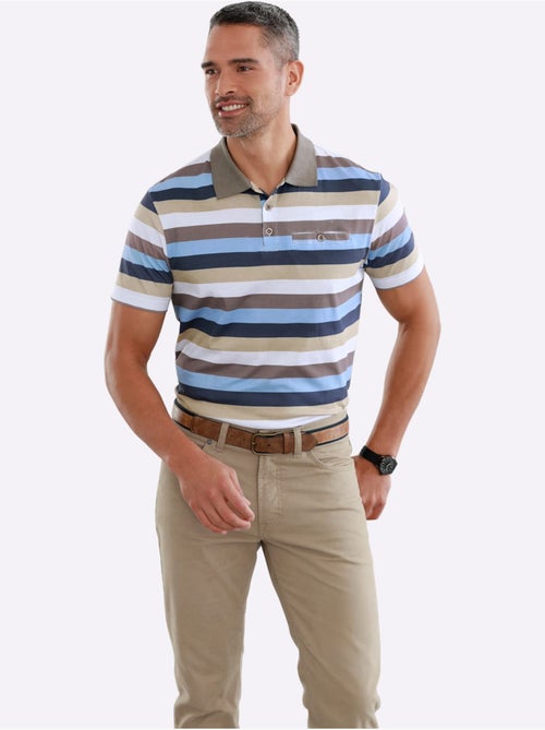 Col Polo Côtelé - Taille Standard - Moda Vilona - Kiabi Col Polo Côtelé - Taille Standard - Moda Vilona - Kiabi