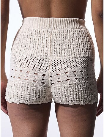 Colette short mini à détails brodés penti