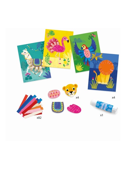 Collages avec des bouclettes - Kiabi