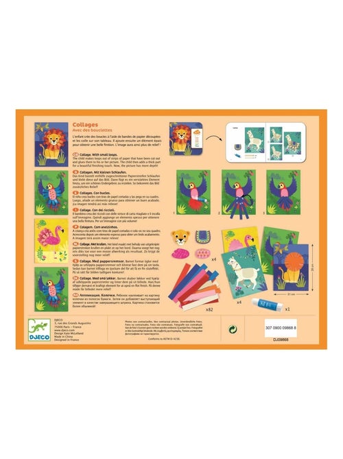 Collages avec des bouclettes - Kiabi