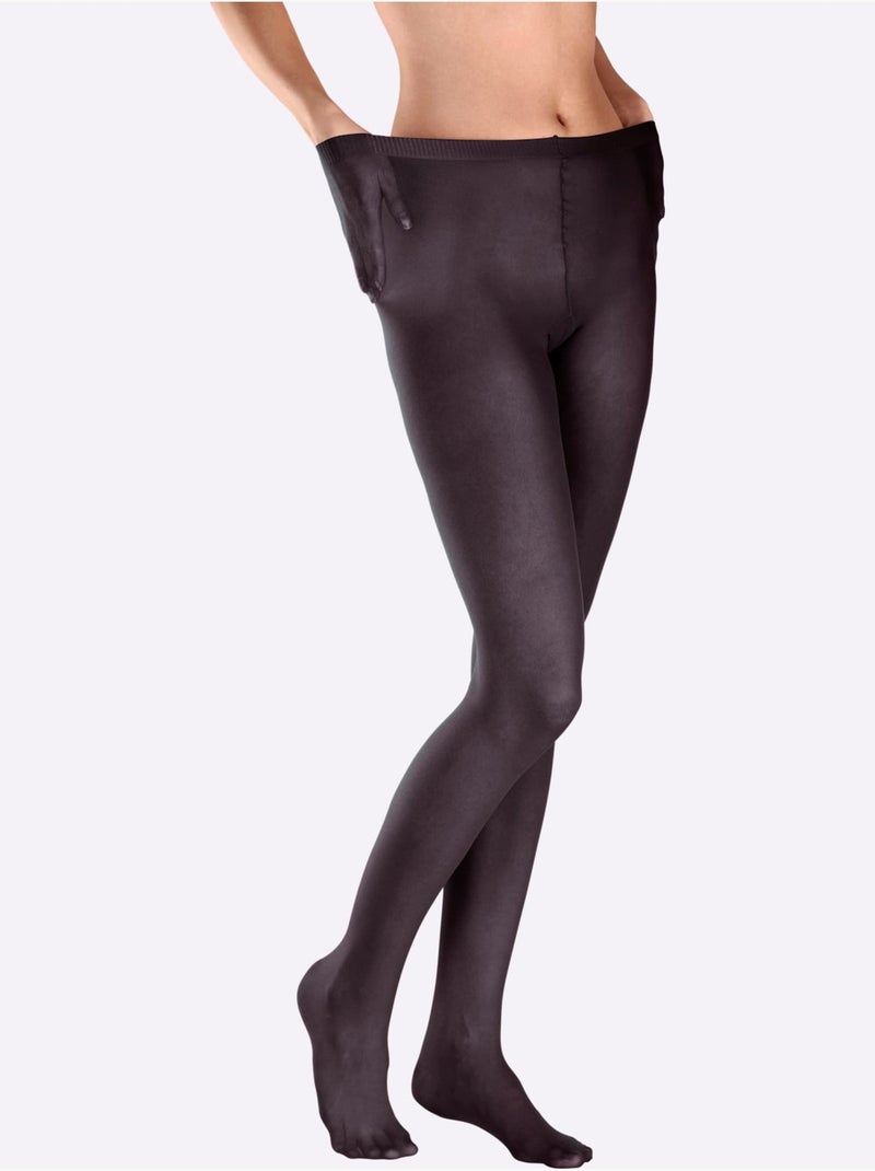 Collant 30 Deniers - Taille Standard - Witt - Lot de 5 Gris - Kiabi