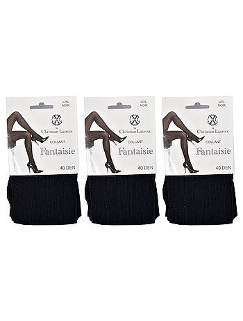 Collant 40D CXL By CHRISTIAN LACROIX - Pack de 3