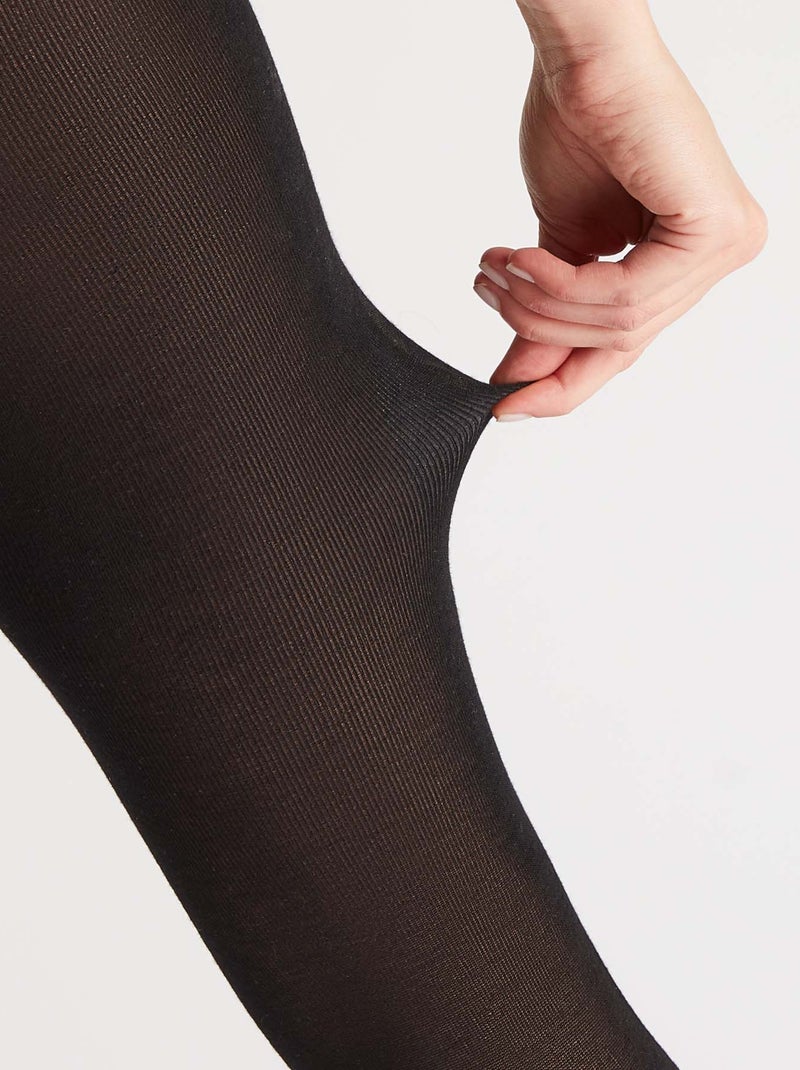 Collant chaud 150 deniers Chichi - RougeGorge Lingerie Noir - Kiabi