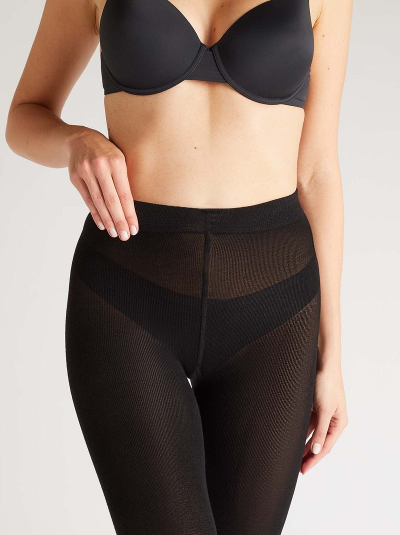 Collant chaud 150 deniers Chichi - RougeGorge Lingerie Noir - Kiabi