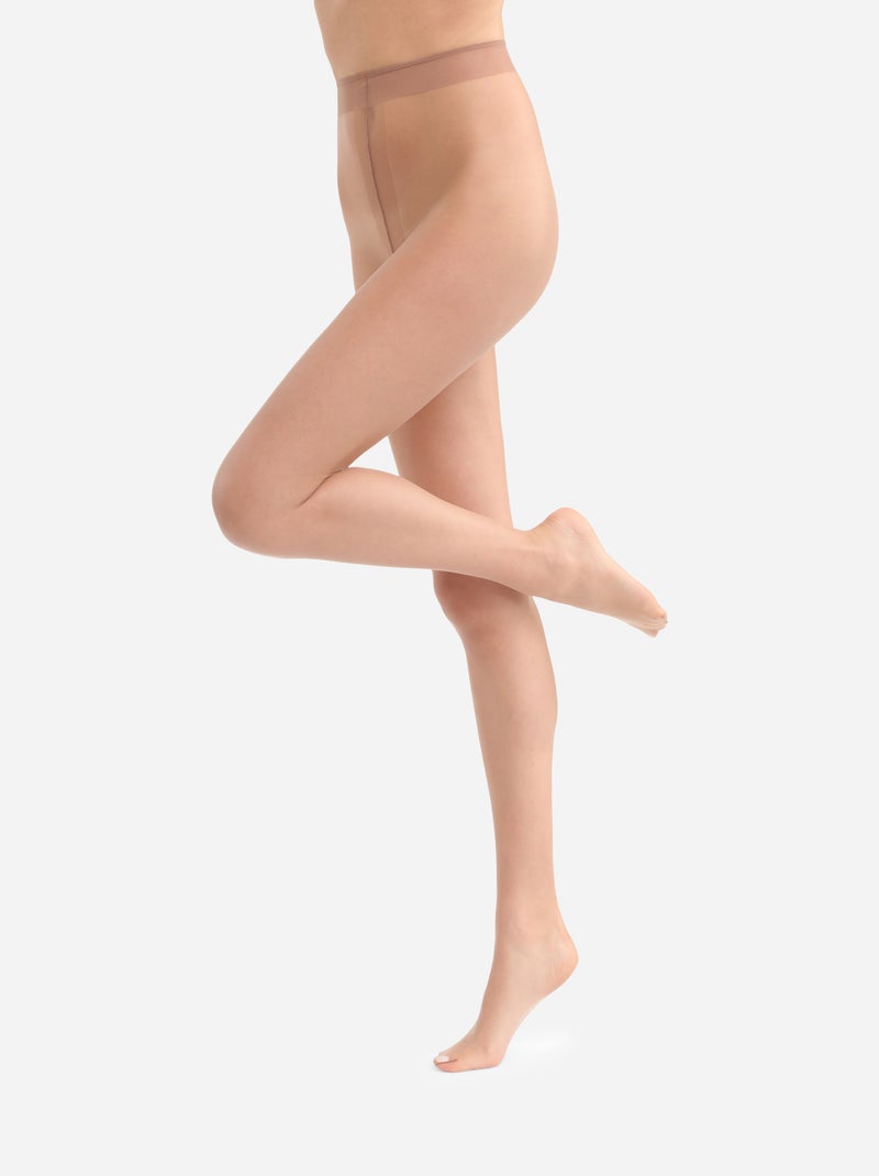 Collant effet Bronzé Naturel 17D Teint de Soleil Marron clair - Kiabi