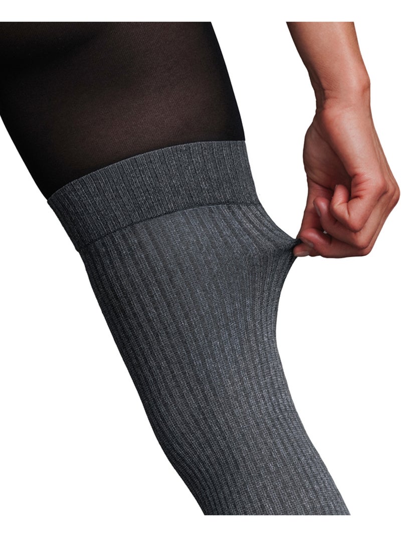 Collant effet chaussettes jersey - rougegorge lingerie Noir Multicolore - Kiabi