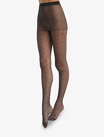 Collant effet Plumetis 15D Style