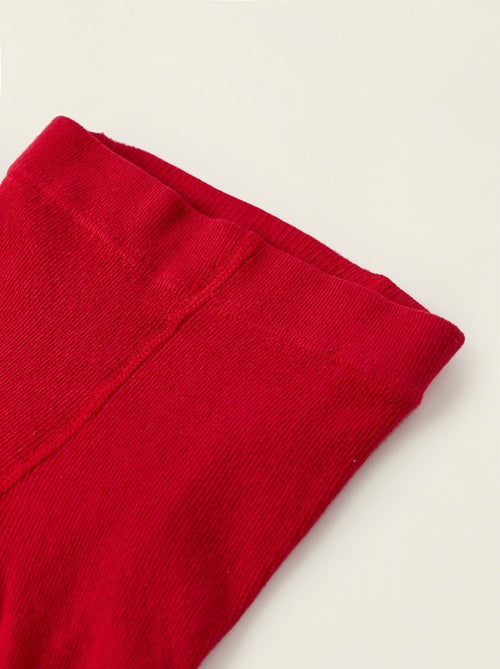 Collant en Coton Anti-Boulochage - Kiabi