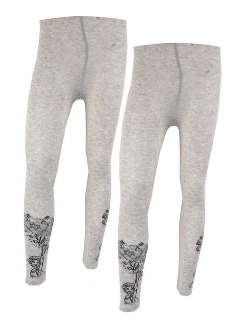 Collant Enfant LA REINE DES NEIGES - Pack de 2 - Kiabi