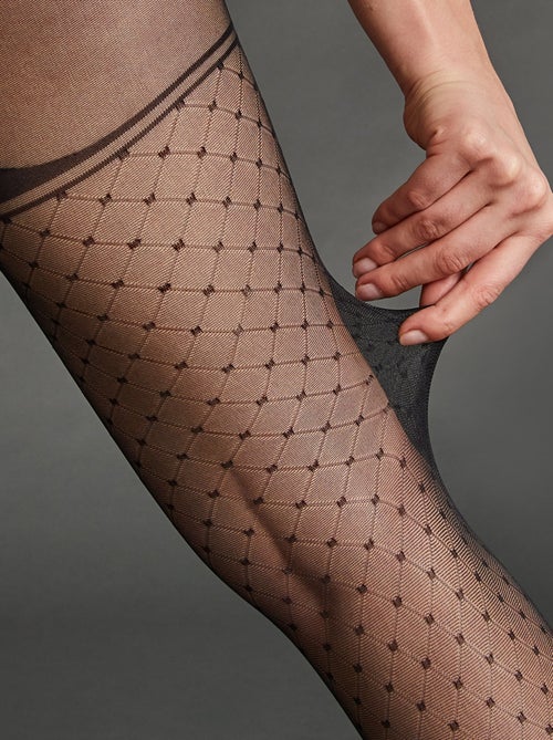 Collant fantaisie 20 deniers Finoe - RougeGorge Lingerie - Kiabi