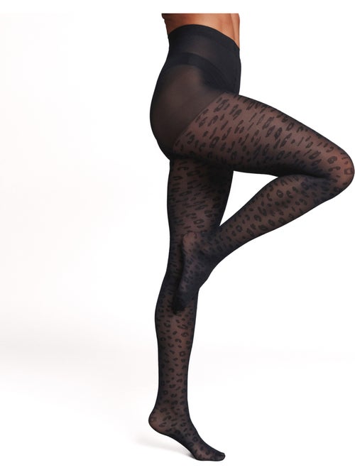 Collant fantaisie 20 deniers jaguar - rougegorge lingerie - Kiabi Collant fantaisie 20 deniers jaguar - rougegorge lingerie - Kiabi