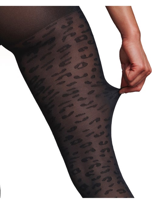 Collant fantaisie 20 deniers jaguar - rougegorge lingerie - Kiabi Collant fantaisie 20 deniers jaguar - rougegorge lingerie - Kiabi