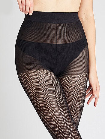 Collant fantaisie 50 deniers Cascade - RougeGorge Lingerie