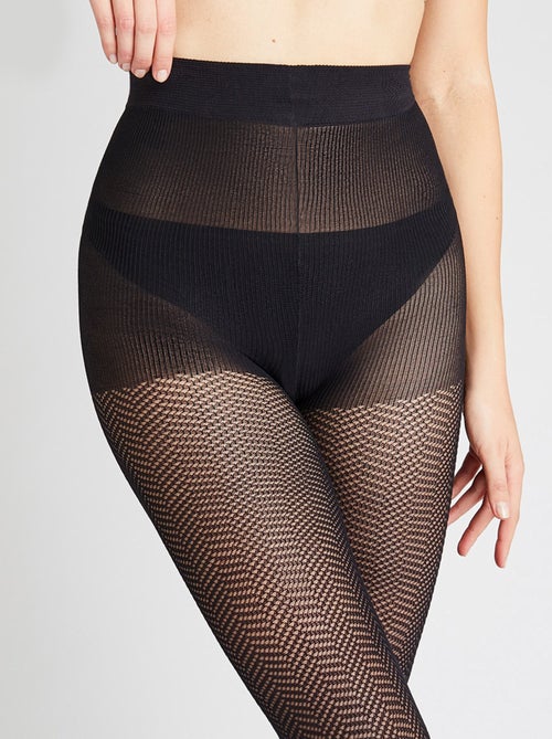 Collant fantaisie 50 deniers Cascade - RougeGorge Lingerie - Kiabi