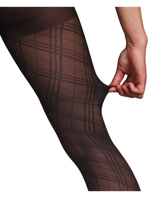 Collant fantaisie 60 deniers jacquard - rougegorge lingerie - Kiabi