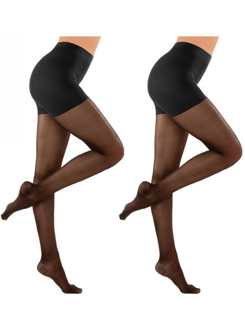 Collant Femme Confort et Qualité INFINITIF - Pack de 2 - Kiabi Collant Femme Confort et Qualité INFINITIF - Pack de 2 - Kiabi
