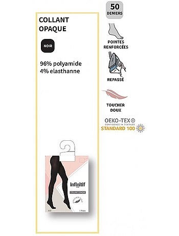 Collant Femme Confort et Qualité INFINITIF - Pack de 2