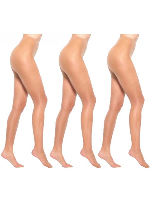 Collant Femme Confort et Qualité INFINITIF - Pack de 3 - Kiabi Collant Femme Confort et Qualité INFINITIF - Pack de 3 - Kiabi