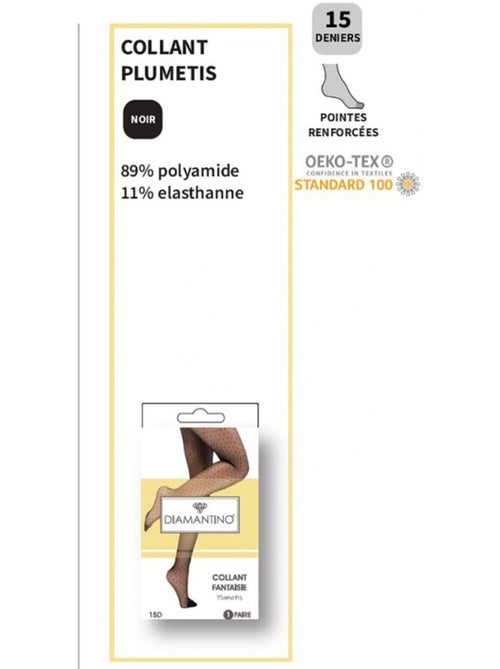 Collant Femme Confort et Résistance DIAMANTINO - Pack de 3 - Kiabi Collant Femme Confort et Résistance DIAMANTINO - Pack de 3 - Kiabi