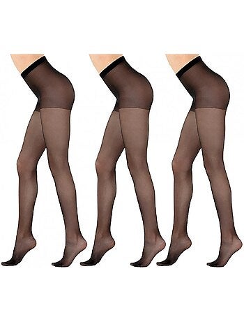 Collant Femme Confort et Résistance DIAMANTINO - Pack de 3