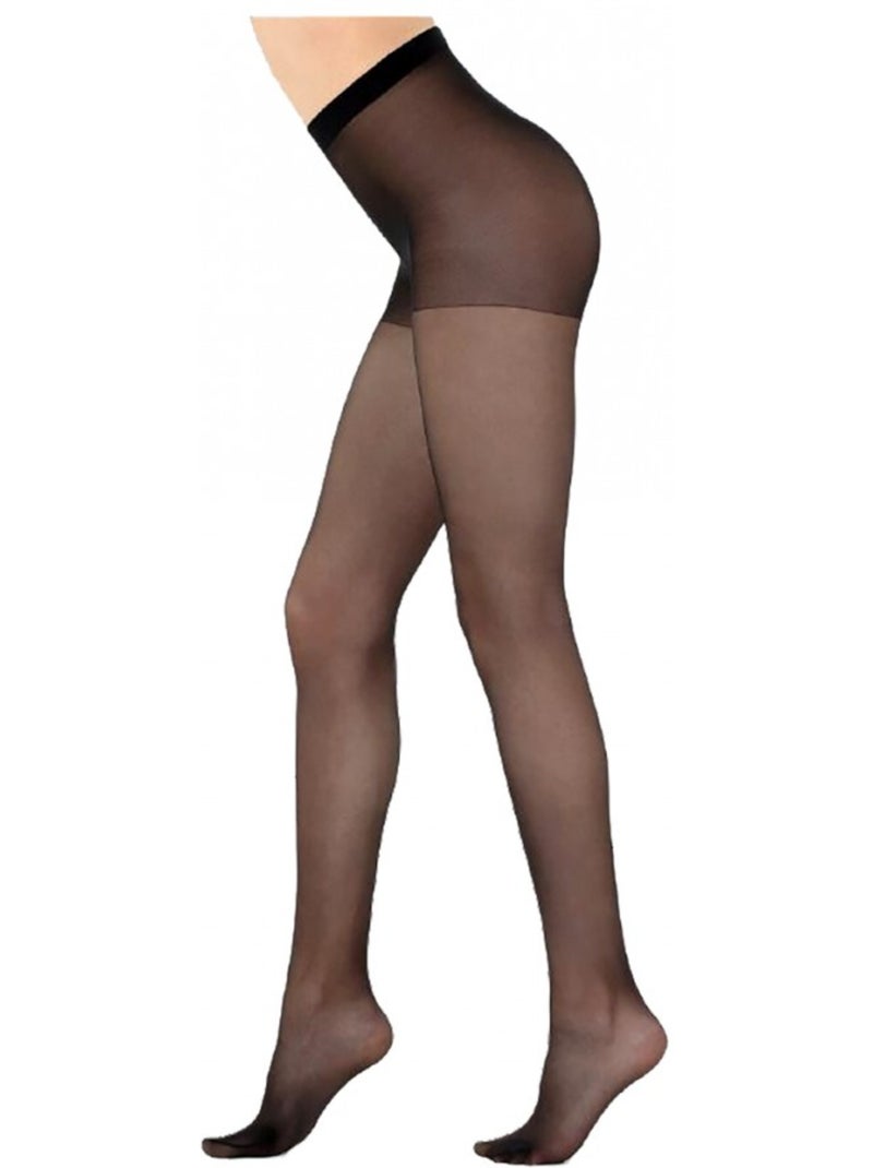 Collant Femme Confort et Résistance DIAMANTINO - Pack de 3 Noir - Kiabi