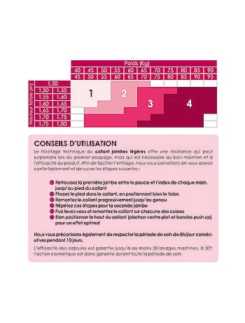 Collant gainant Jambes légères et Minceur 70 D