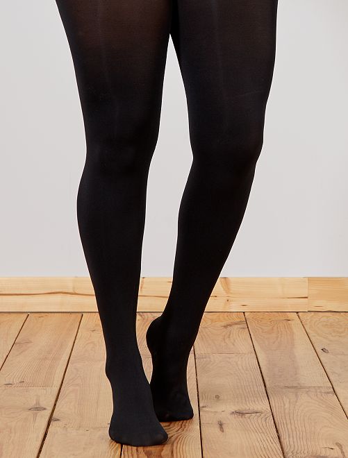Collant grande taille Grande taille femme noir Kiabi 7,00€